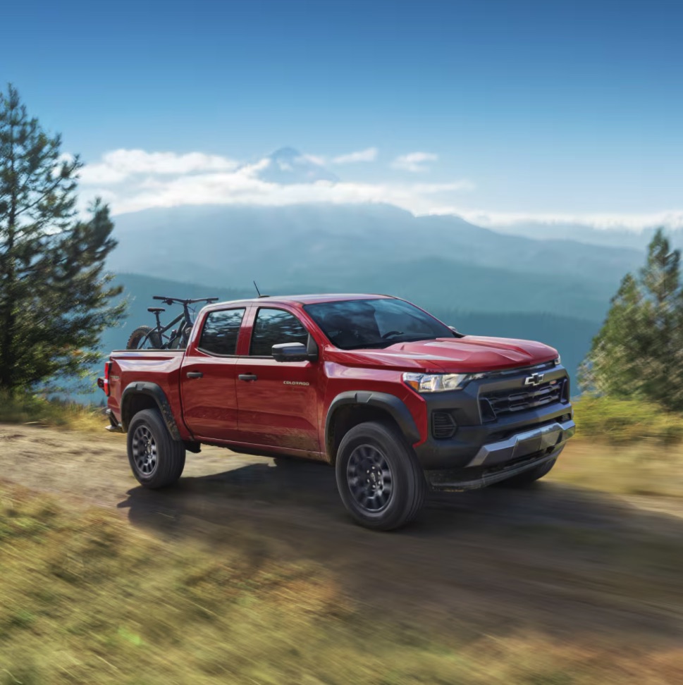 New Chevy Colorado Trail Boss red