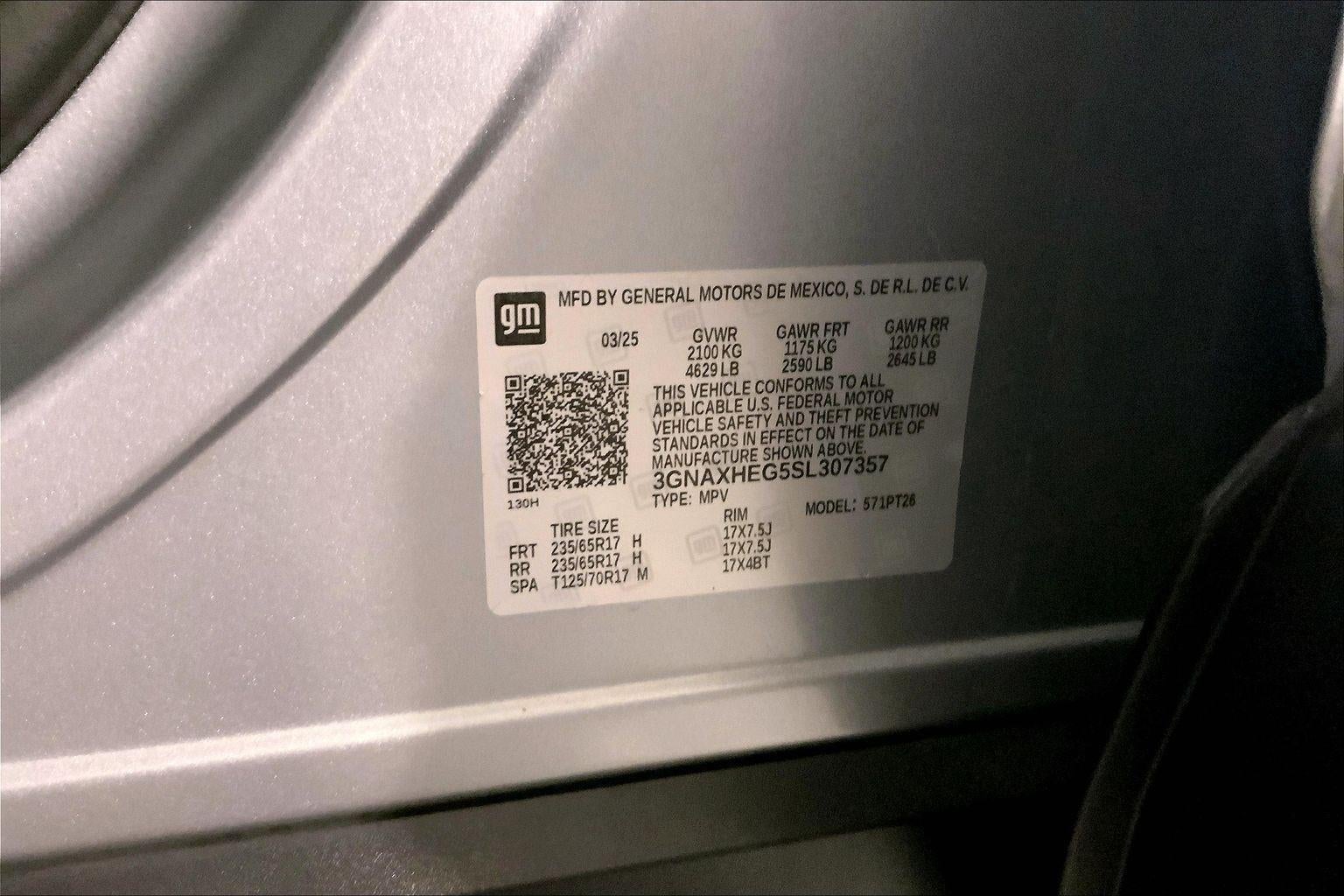 2025 Chevrolet Equinox FWD LT