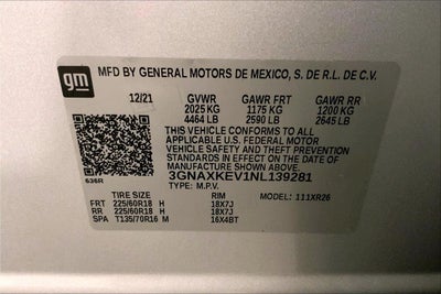 2022 Chevrolet Equinox LT