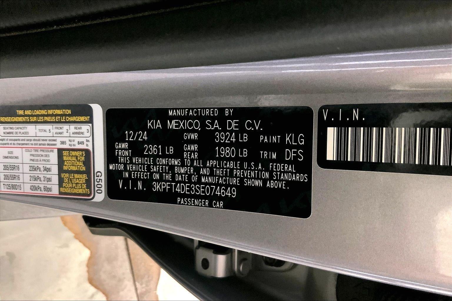 2025 Kia K4 LXS