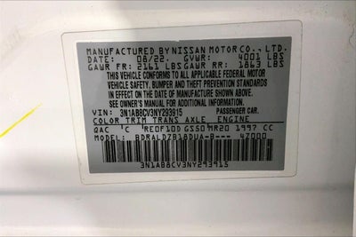 2022 Nissan Sentra SV