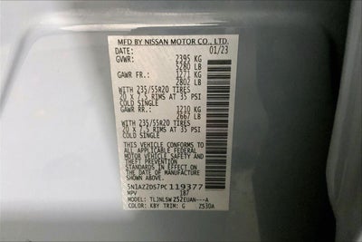 2023 Nissan Murano Platinum