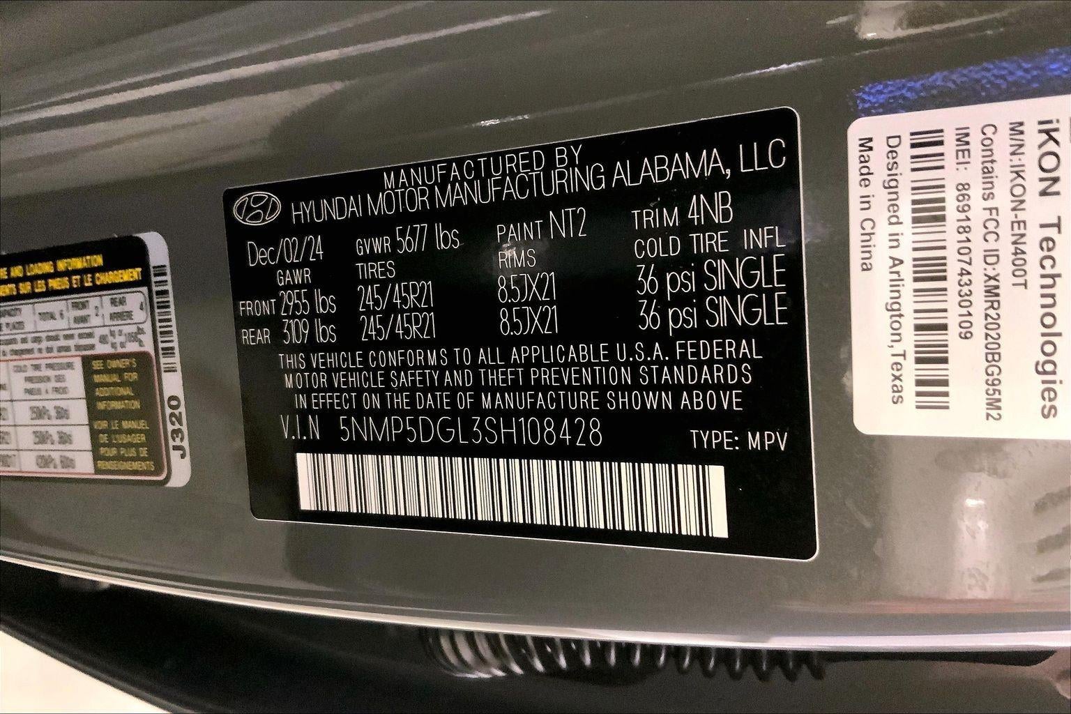 2025 Hyundai Santa Fe Calligraphy