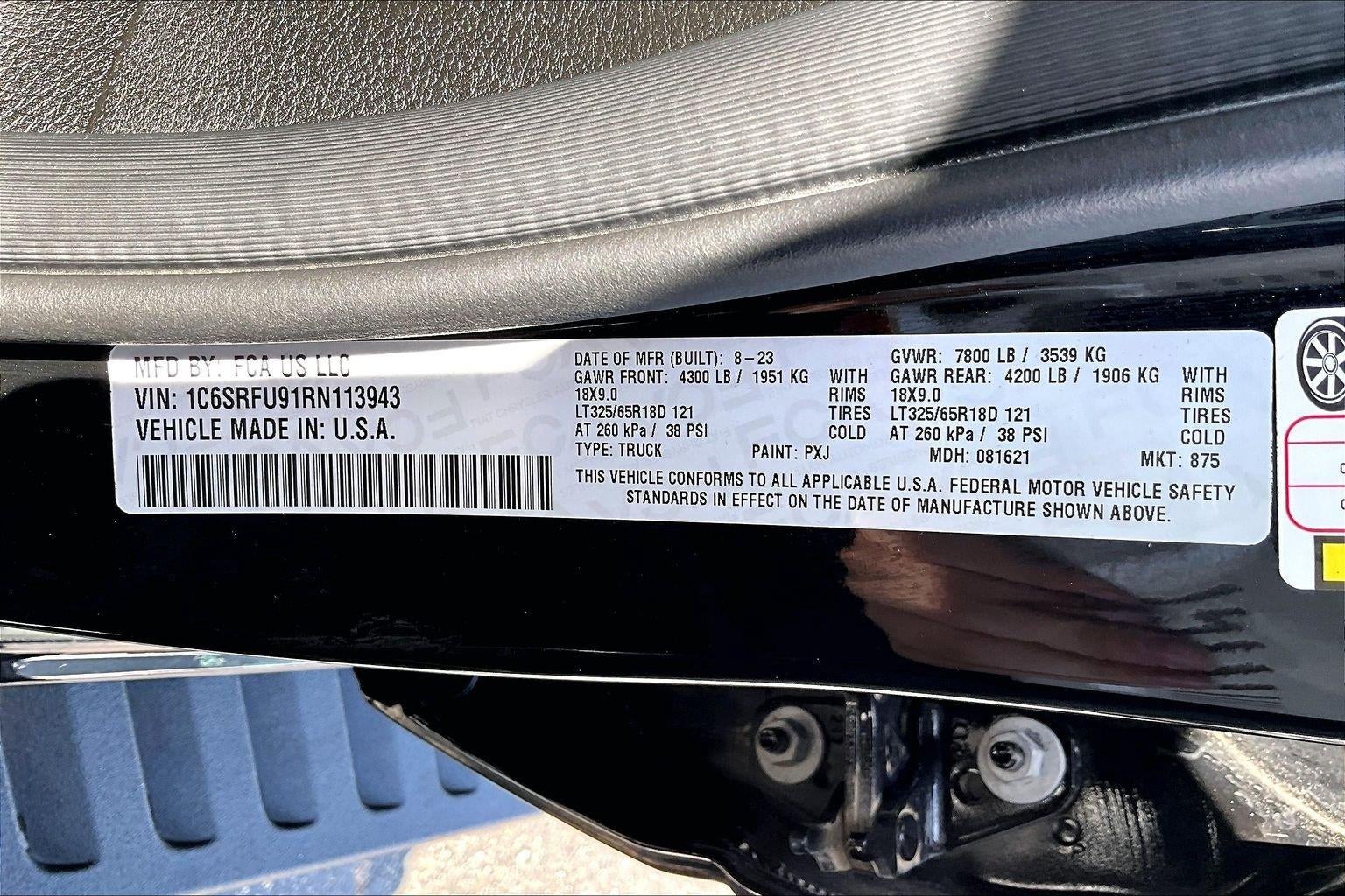 2024 RAM 1500 TRX