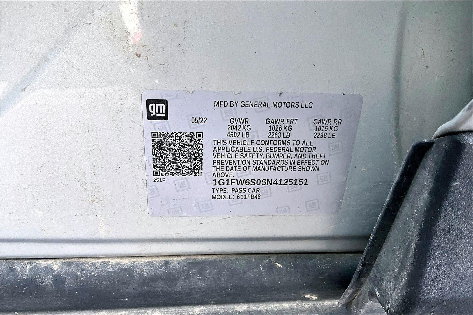 2022 Chevrolet Bolt EV 1LT