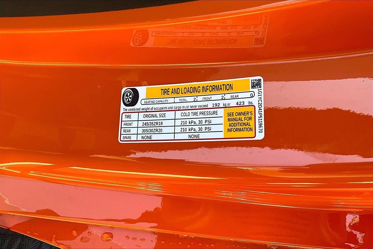 2023 Chevrolet Corvette Stingray 3LT