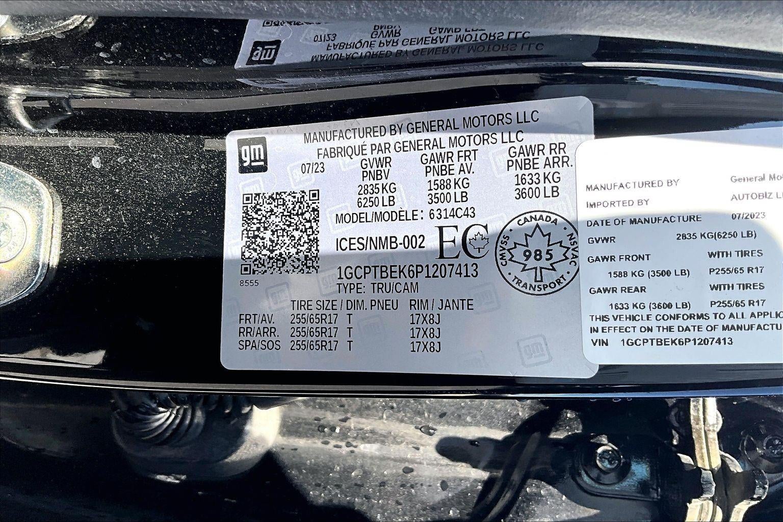 2023 Chevrolet Colorado WT