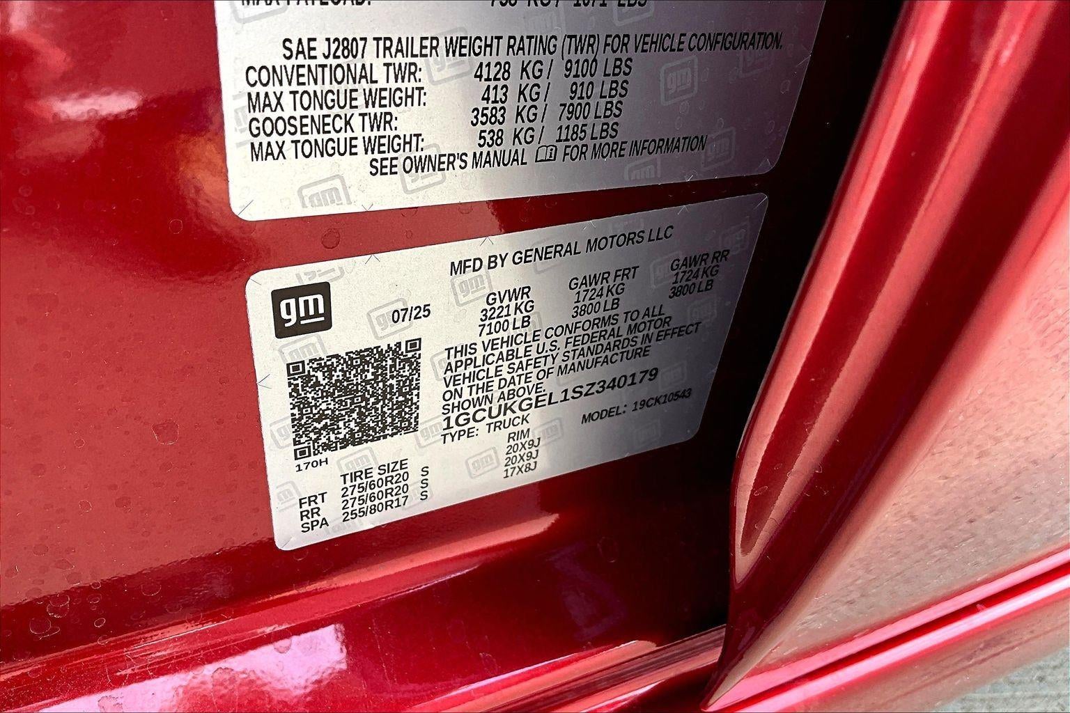 2025 Chevrolet Silverado 1500 LTZ