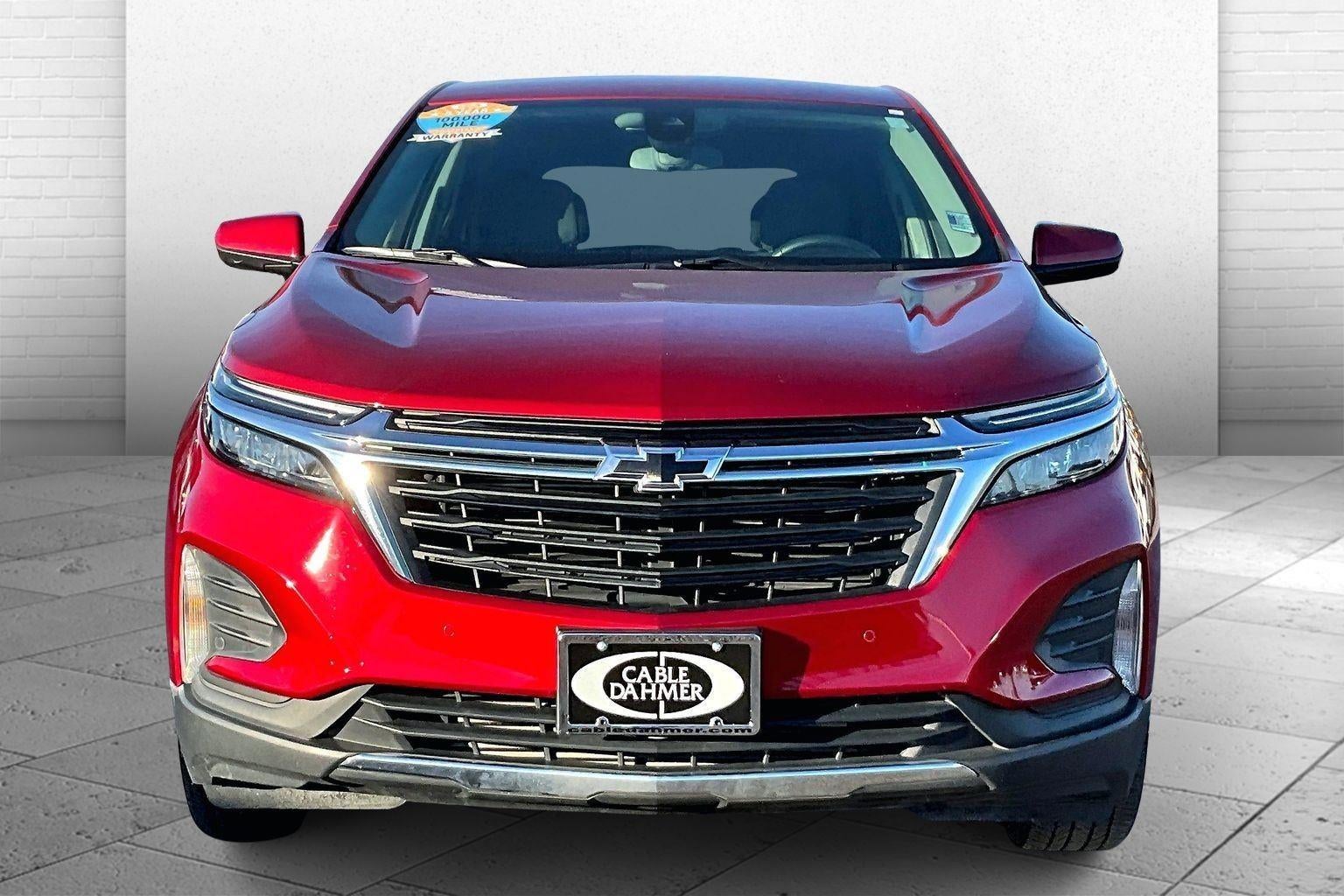 Used 2024 Chevrolet Equinox LT with VIN 3GNAXUEG3RS117923 for sale in Kansas City