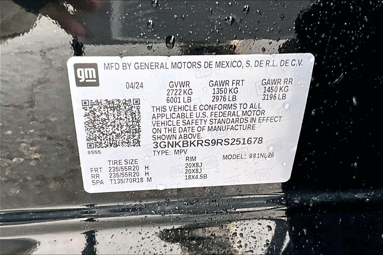 2024 Chevrolet Blazer RS