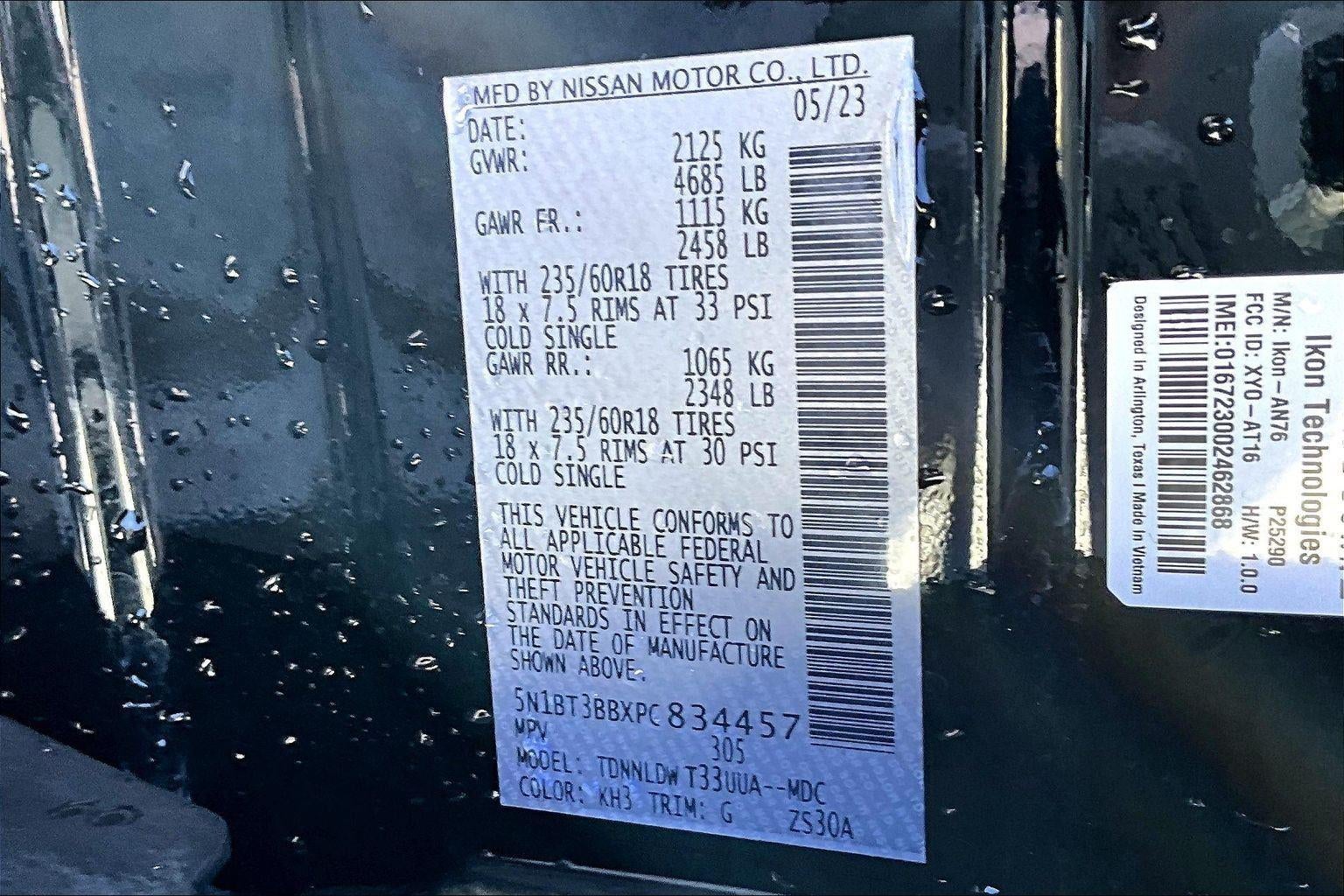 2023 Nissan Rogue SV