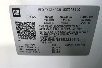2025 GMC Acadia Elevation