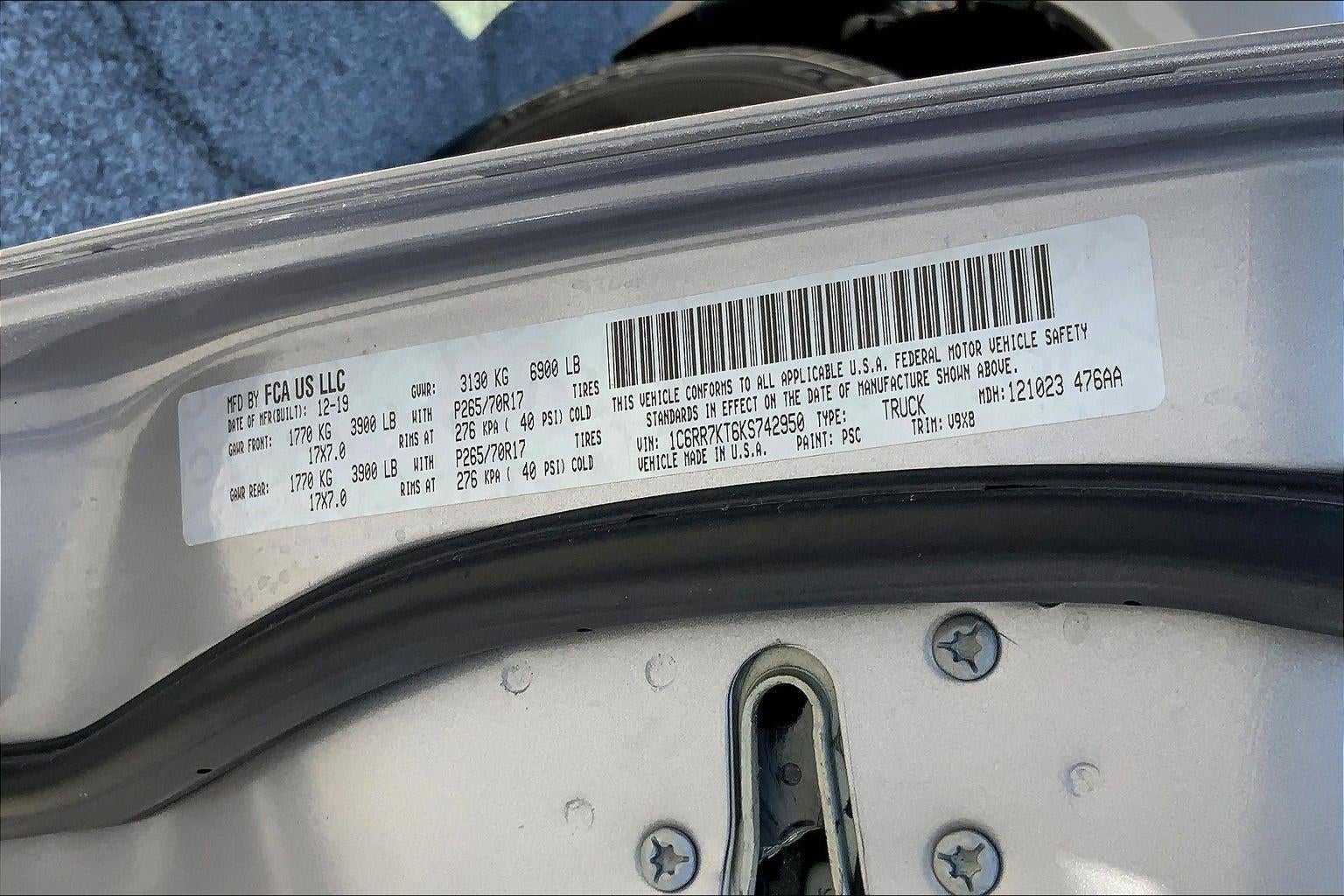 2019 RAM 1500 Classic Tradesman