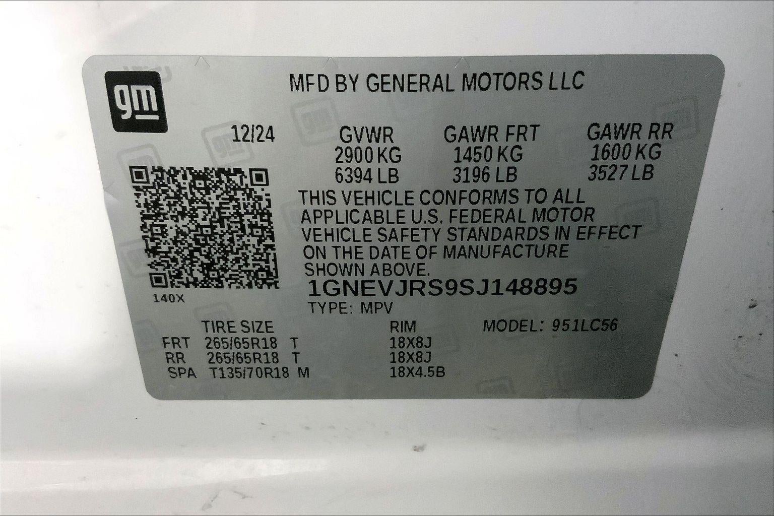 2025 Chevrolet Traverse Z71