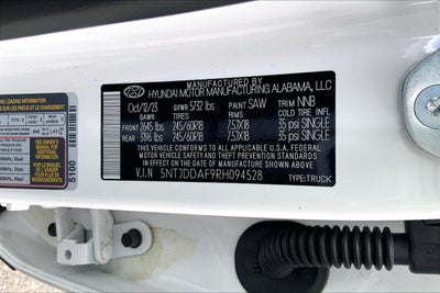 2024 Hyundai Santa Cruz XRT