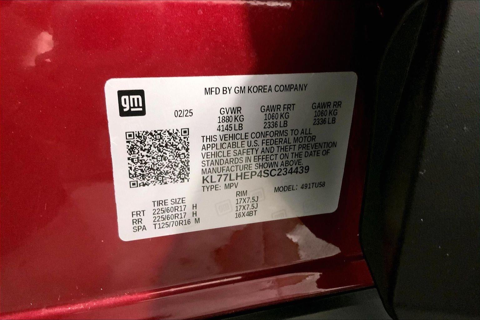 2025 Chevrolet Trax LT