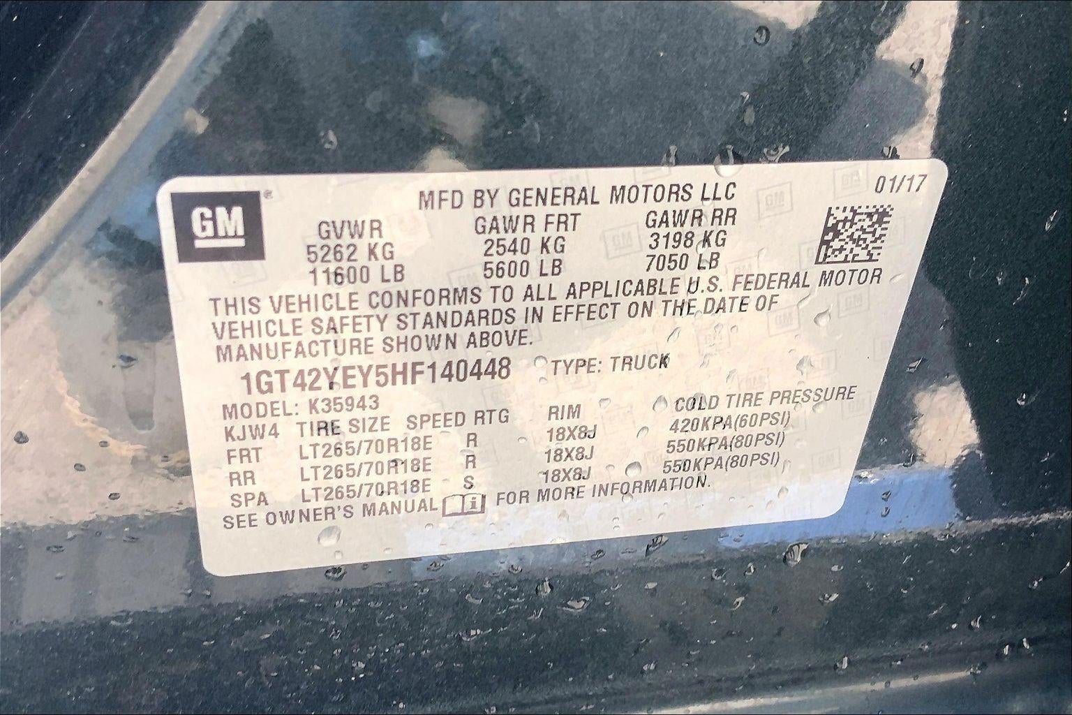 2017 GMC Sierra 3500 HD Denali