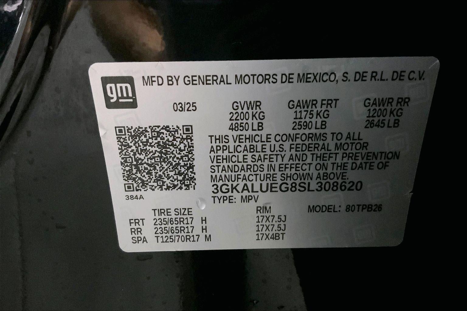 2025 GMC Terrain Elevation