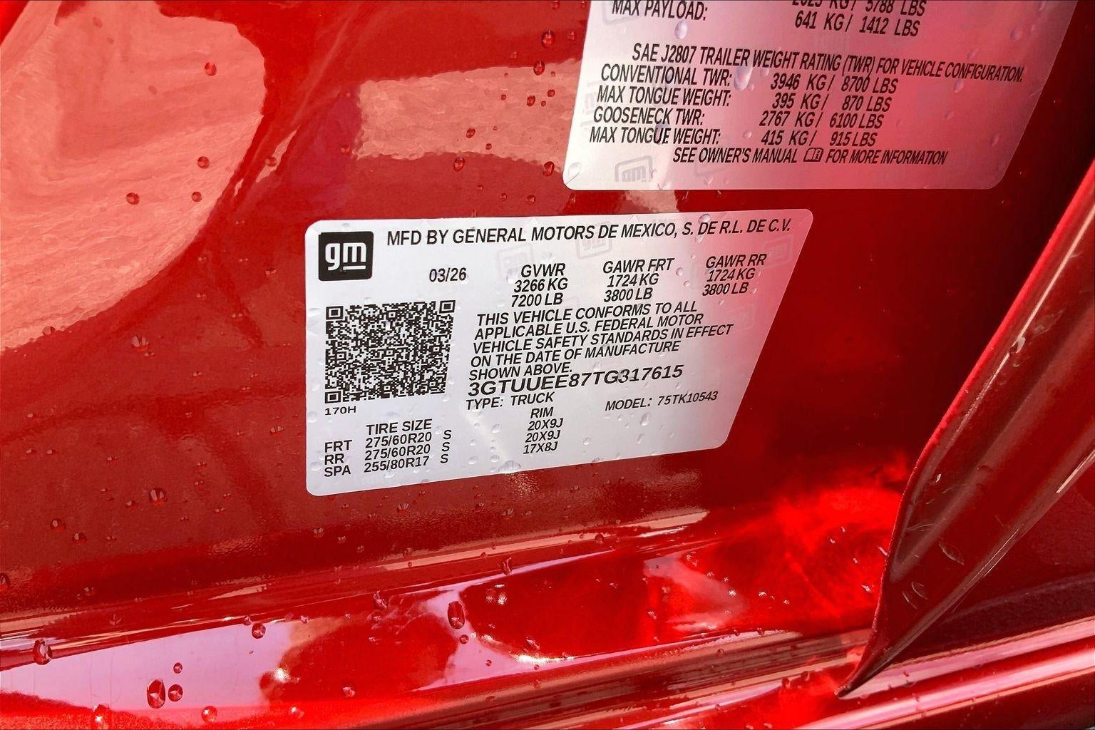 2026 GMC Sierra 1500 AT4