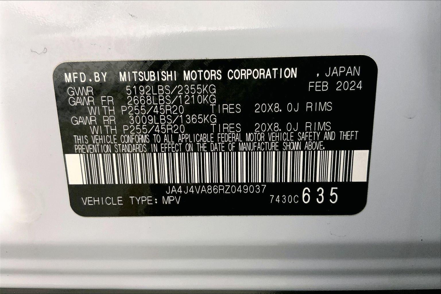 2024 Mitsubishi Outlander SE