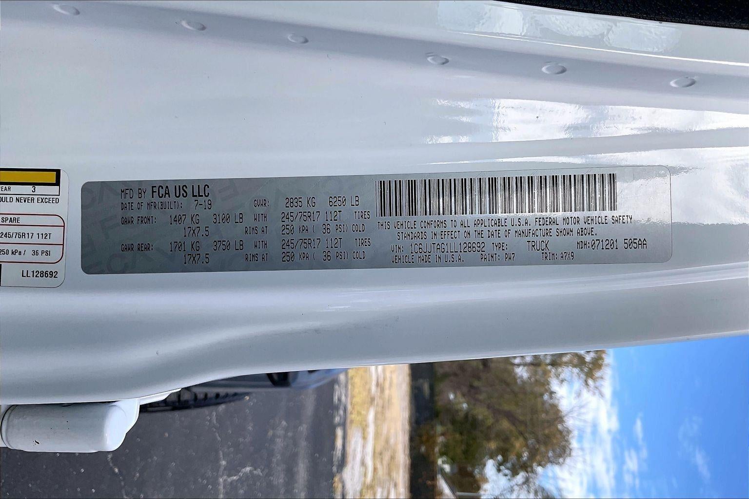 2020 Jeep Gladiator Sport S