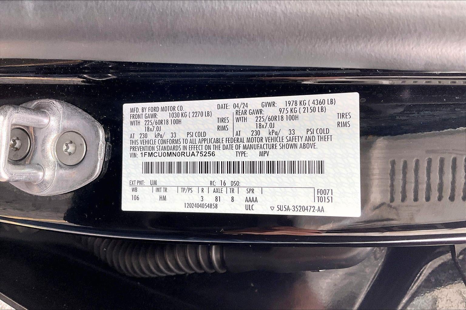 2024 Ford Escape ST-Line