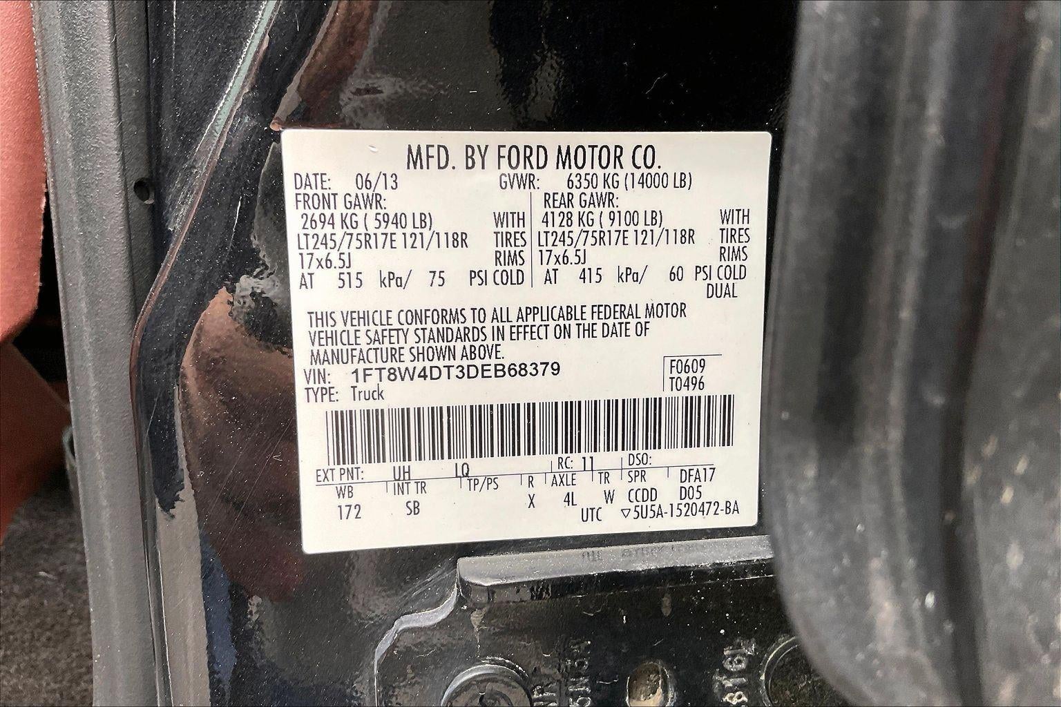 2013 Ford Super Duty F-450 DRW Platinum