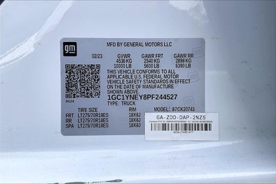 2023 Chevrolet Silverado 2500 HD LT