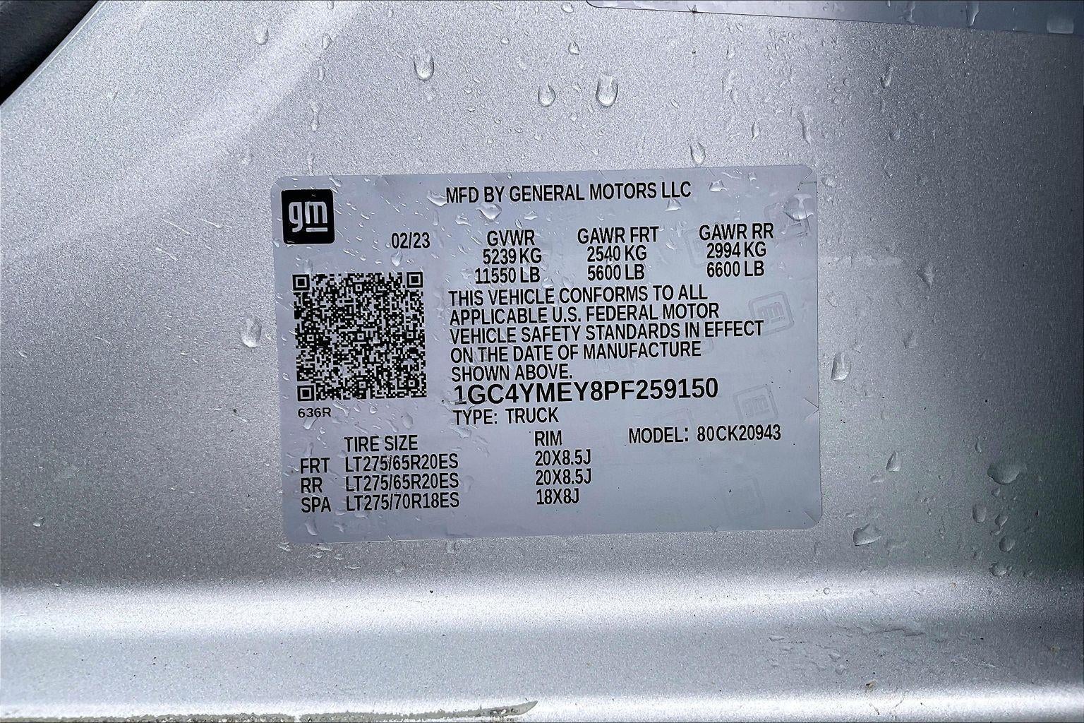 2023 Chevrolet Silverado 2500 HD Custom