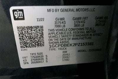 2023 Chevrolet Silverado 1500 Custom