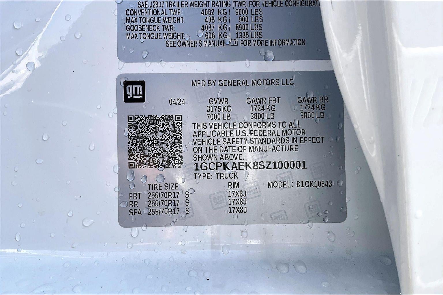 2025 Chevrolet Silverado 1500 WT