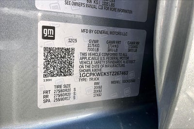 2026 Chevrolet Silverado 1500 RST