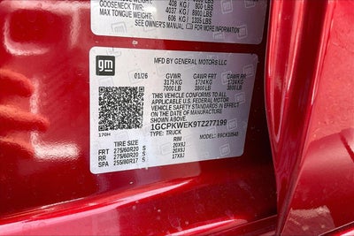 2026 Chevrolet Silverado 1500 RST