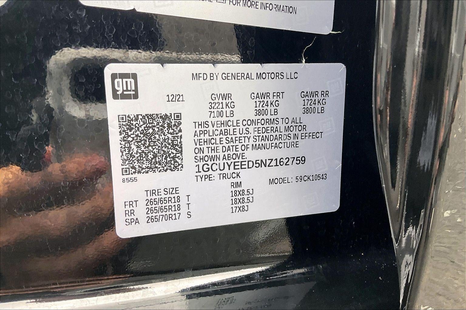 2022 Chevrolet Silverado 1500 LTD RST