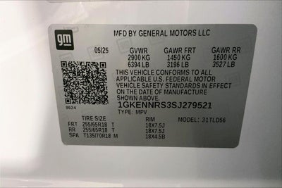 2025 GMC Acadia Elevation