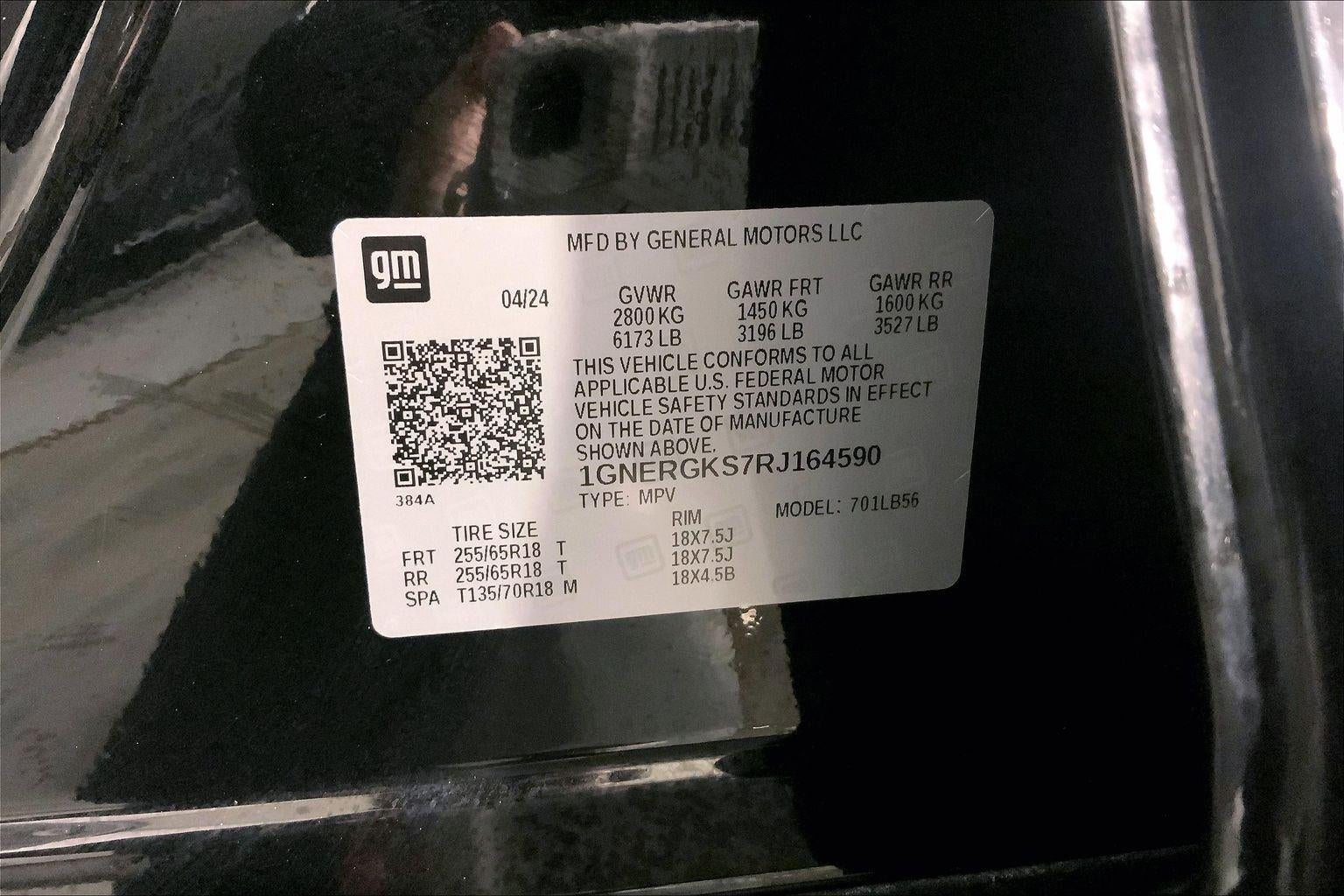 2024 Chevrolet Traverse LT