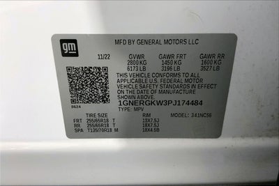 2023 Chevrolet Traverse LT Cloth