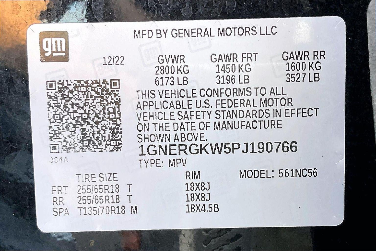 2023 Chevrolet Traverse LT Cloth