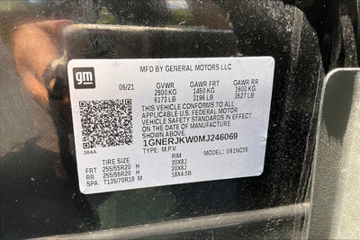 2021 Chevrolet Traverse RS