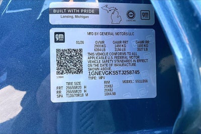 2026 Chevrolet Traverse LT