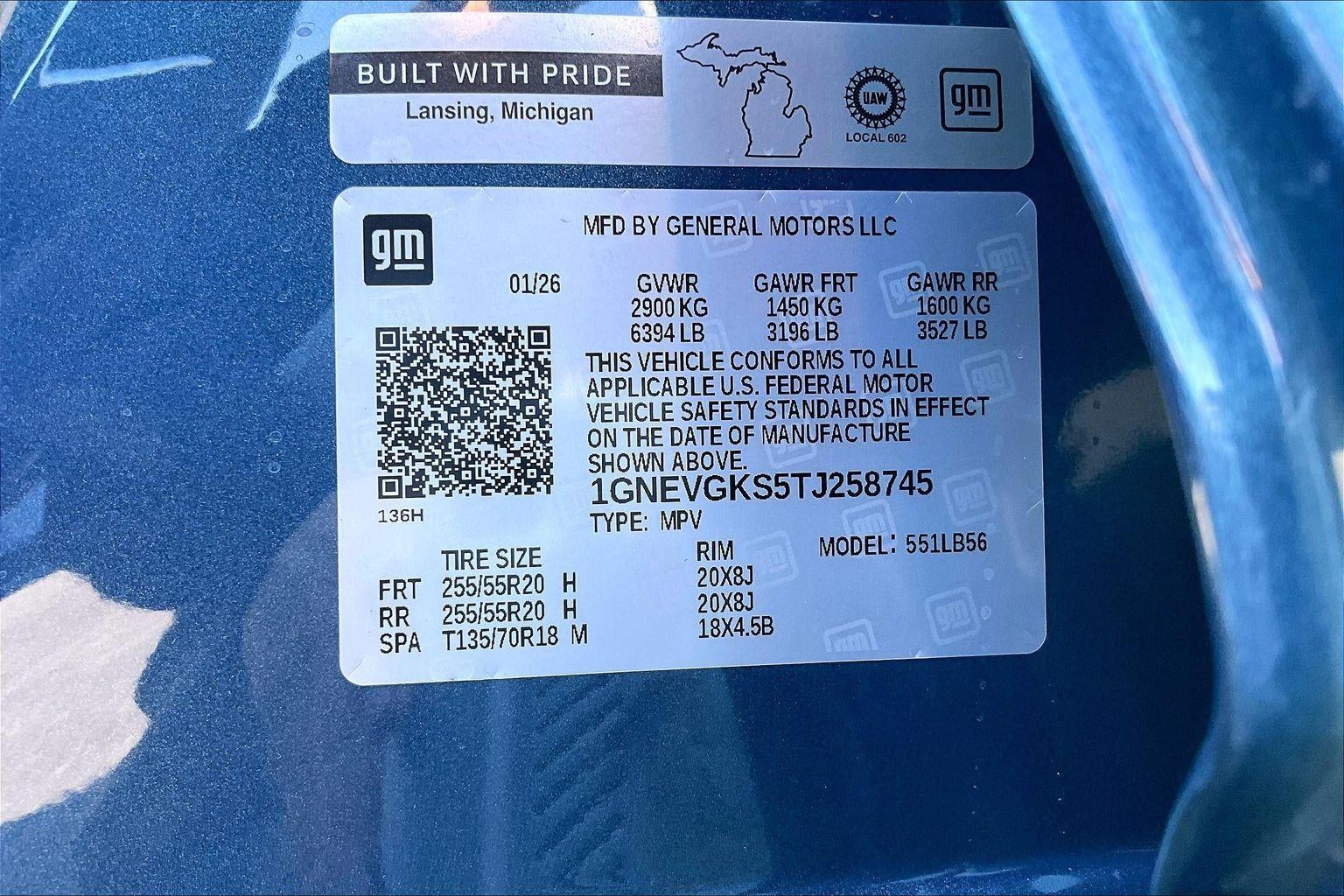 2026 Chevrolet Traverse LT