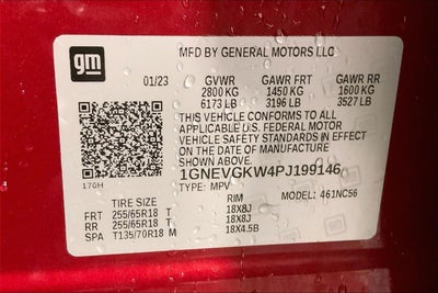 2023 Chevrolet Traverse LT Cloth