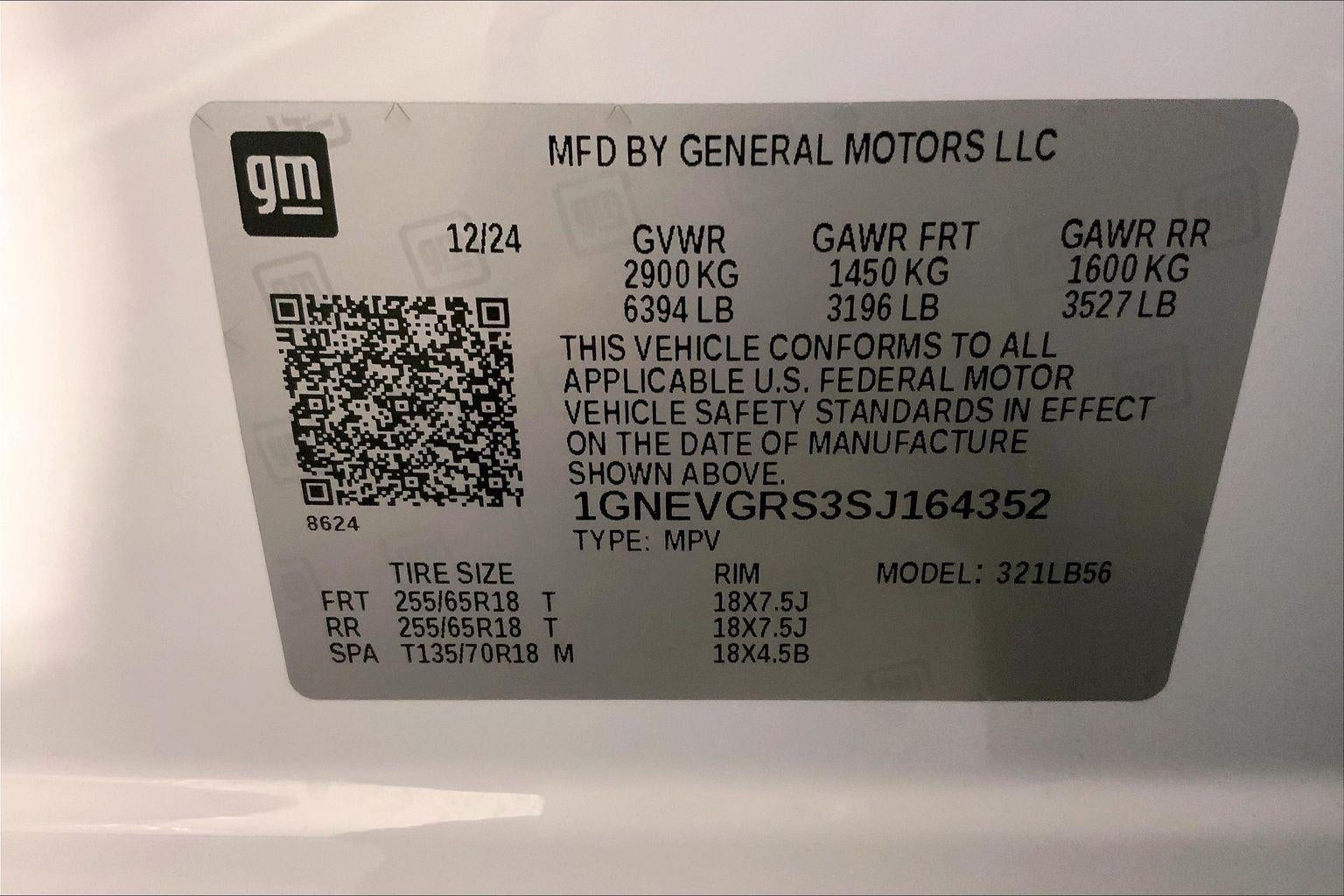 2025 Chevrolet Traverse LT
