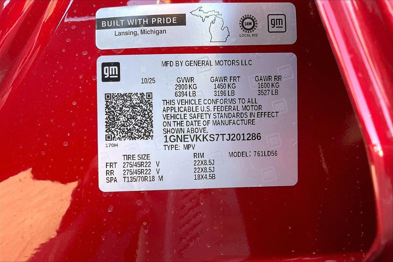 2026 Chevrolet Traverse High Country