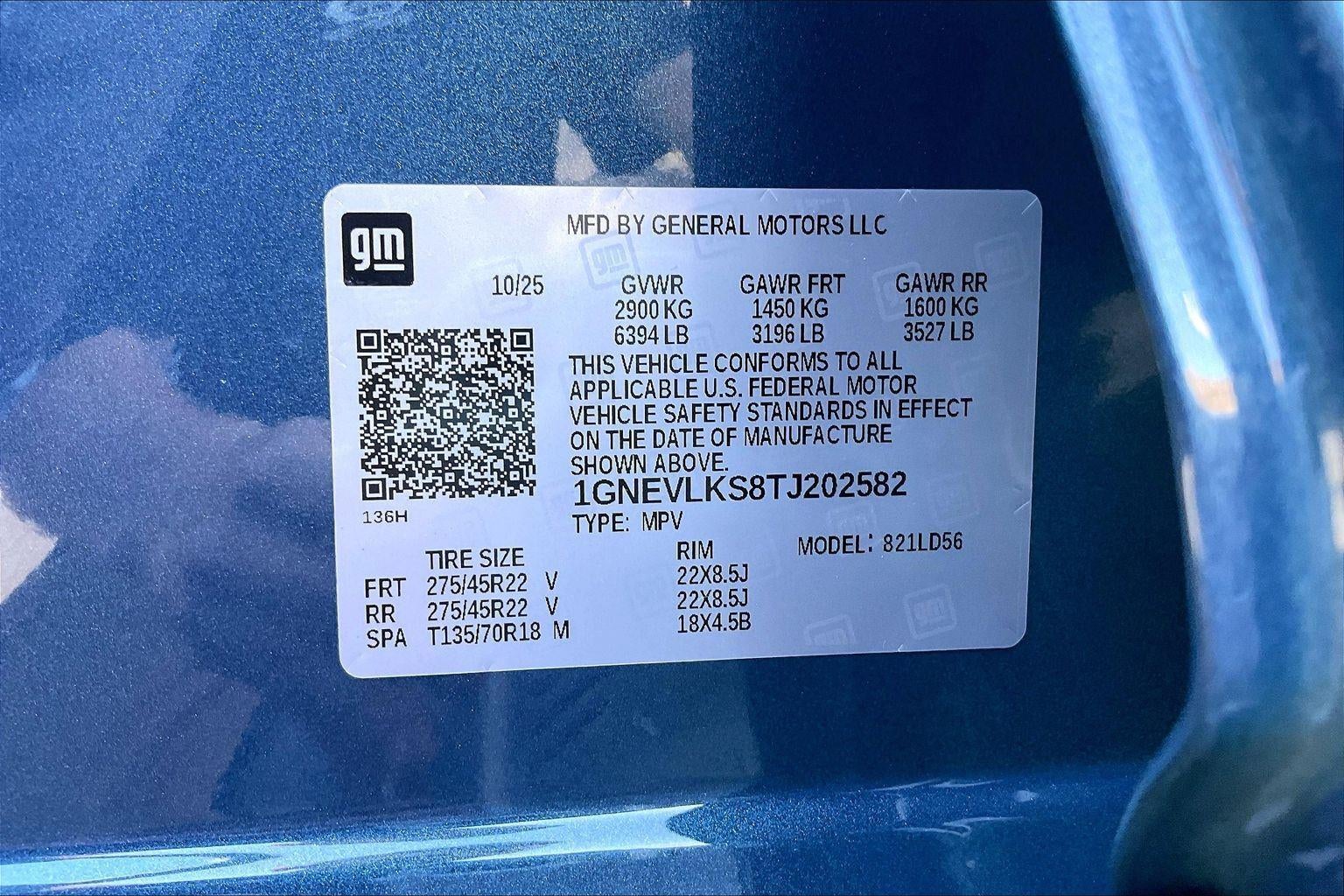 2026 Chevrolet Traverse RS