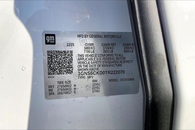 2026 Chevrolet Suburban LT