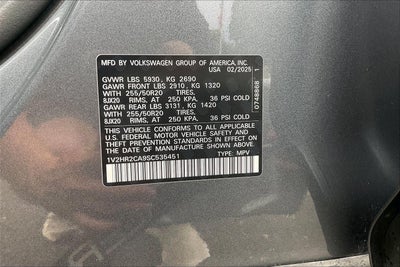 2025 Volkswagen Atlas 2.0T SE w/Technology