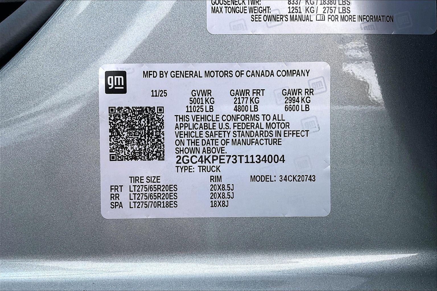 2026 Chevrolet Silverado 2500 HD LTZ