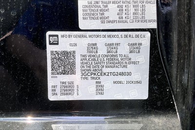 2026 Chevrolet Silverado 1500 Custom Trail Boss