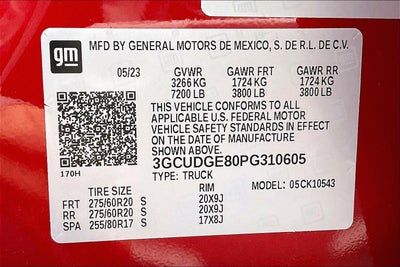 2023 Chevrolet Silverado 1500 LTZ